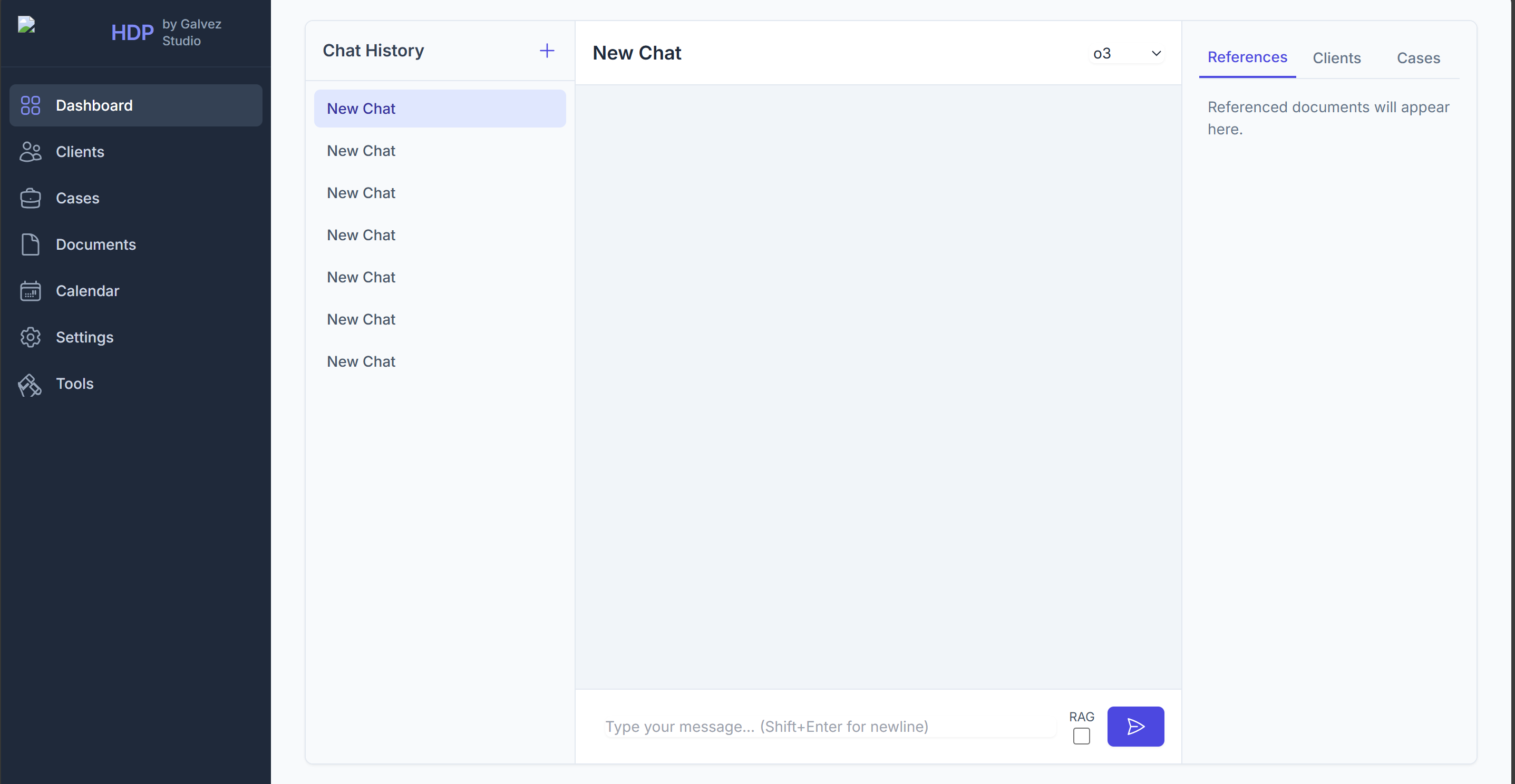 HDP Application Interface Detail